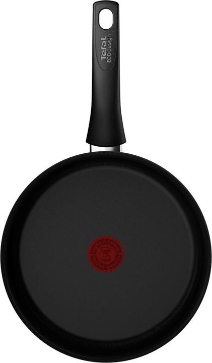 Immagine prodotto Tefal Pentola con coperchio Renew Black On 24 cm (24 cm, Padella per friggere, Alluminio pressofuso)