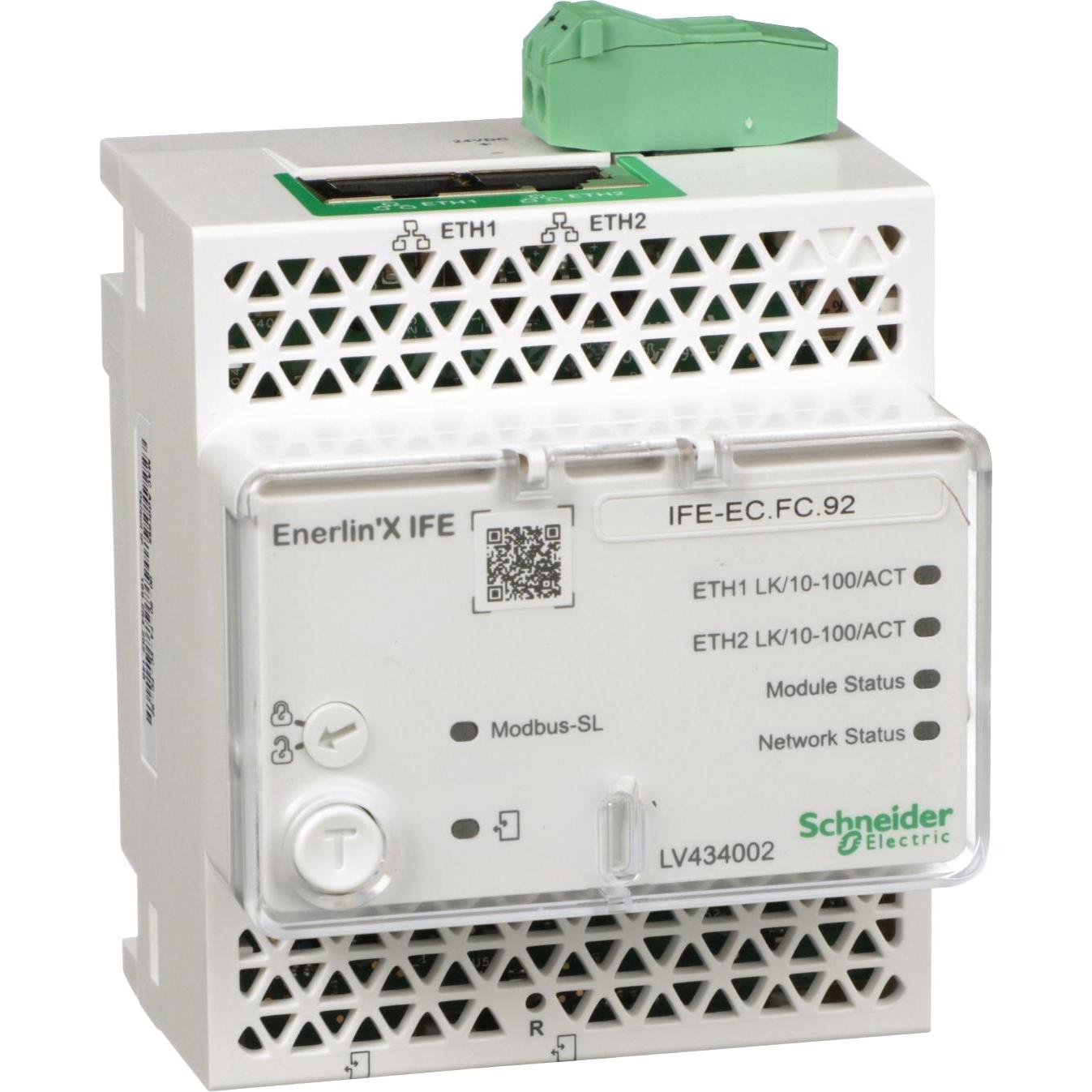 Schneider Electric IFE Ethernet Kommunikationsmodul Gateway LV434002, Automatisierung