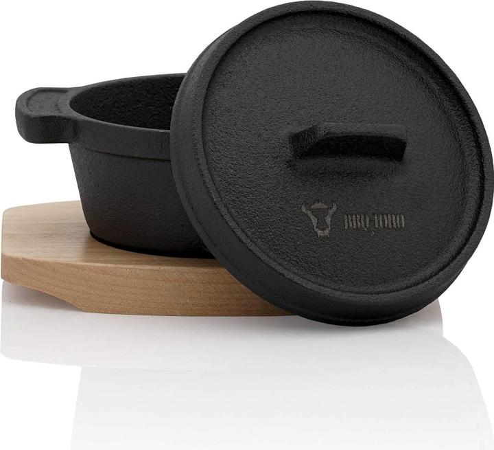 Actual product image BBQ-Toro Mini Dutch Oven, 4 pieces, 11cm