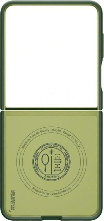 Actual product image Spigen - Caseology Nano Pop MagSafe - Samsung Galaxy Z Flip7 - Avo Green (Samsung Galaxy Z Flip7)