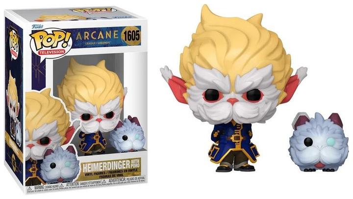 Produktbild Funko Arcane - 1605 - Heimerdinger & Poro Television