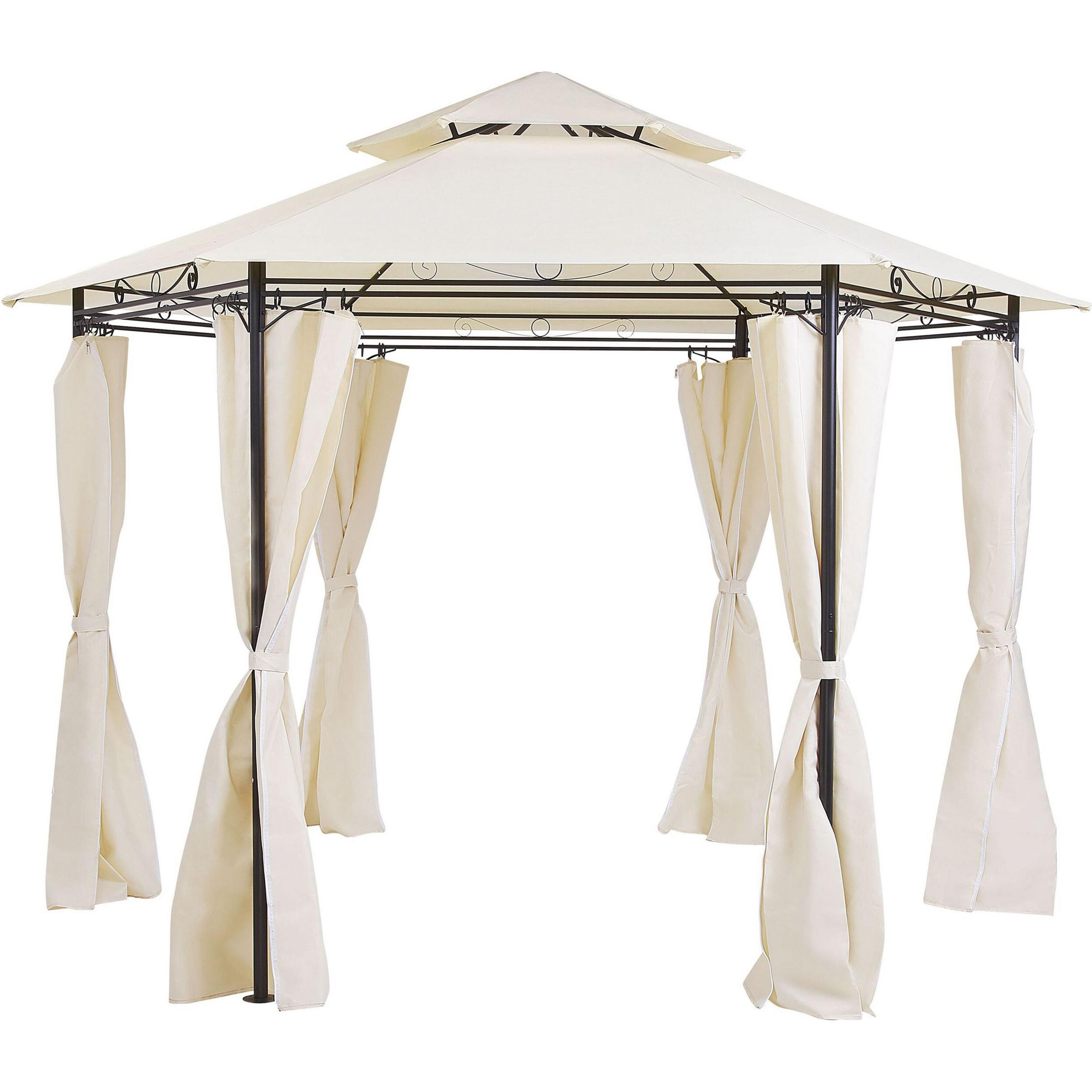 Beliani, Pavillon, Portel (350 cm, 350 cm)