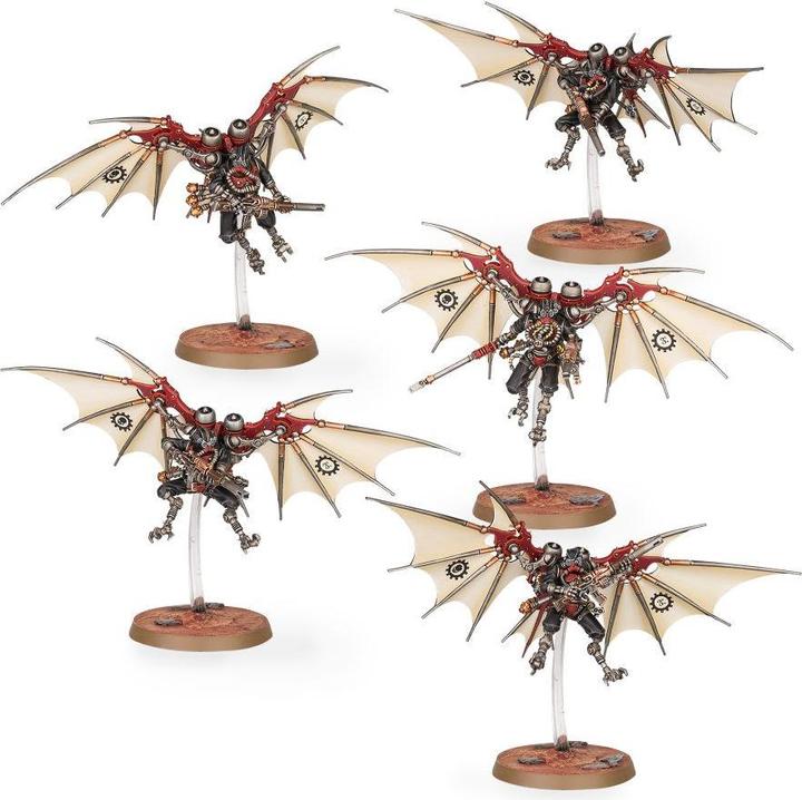 Actual product image Games Workshop Warhammer 40,000 - Adeptus Mechanicus Pteraxii (Plastic)