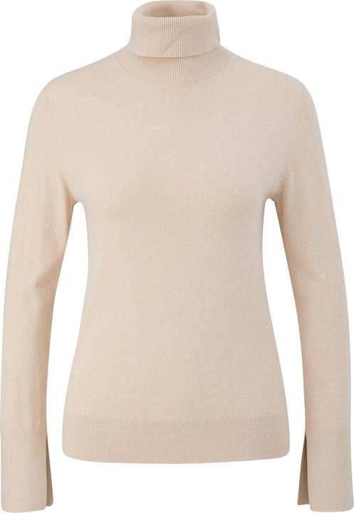 Produktbild S.Oliver Strickpullover Rollkragenpullover aus Viskosemix (48)