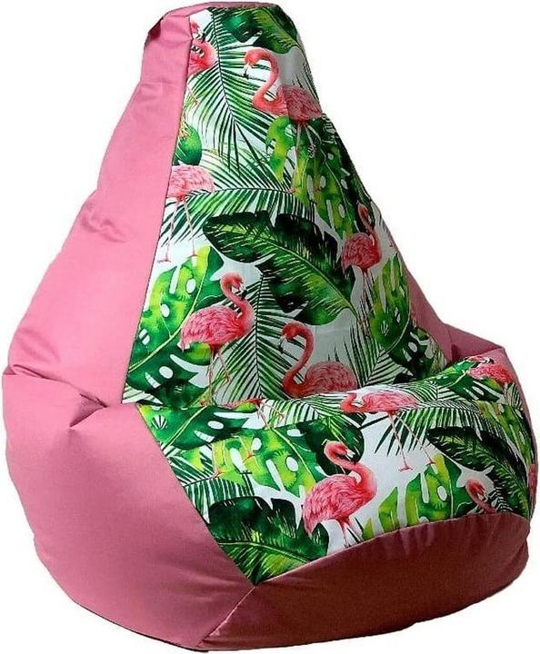Produktbild Go Gift Sako Tasche pouffe Birnendruck rosa-flammend XXL 140 x 100 cm
