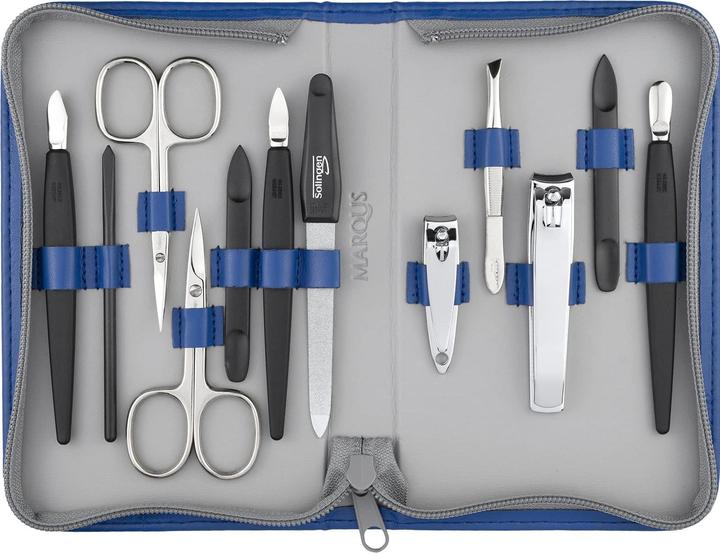 Image du produit MarQus Set de manucure 12 pièces, bleu