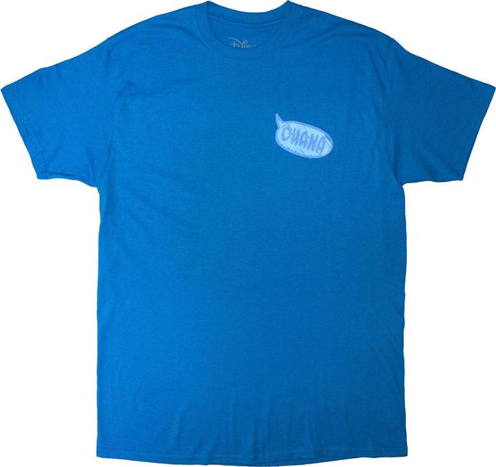 Actual product image Lilo & Stitch Unisex Adult Ohana Back Print T-Shirt (XL)