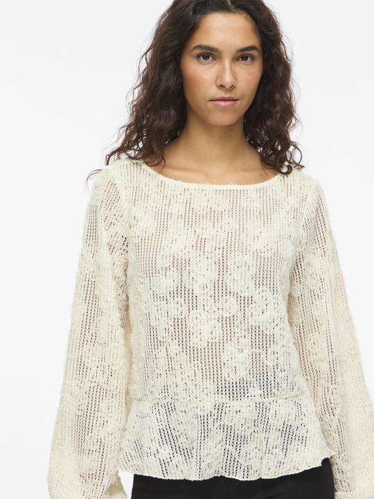 Immagine prodotto Vila VIROCANA U-Boot-Ausschnitt Oberteil mit langen Ärmeln (M)