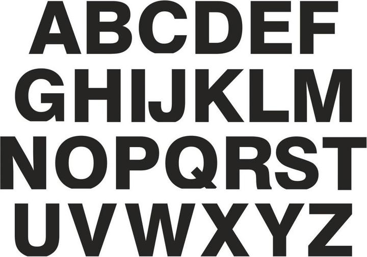 Produktbild Trenddeko 3D Alphabet