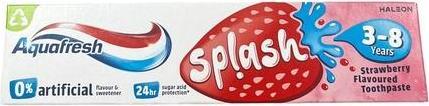 Produktbild Aquafresh Splash Toothpaste toothpaste baby toothpaste (Strawberry & Mint 50ml) (50 ml)