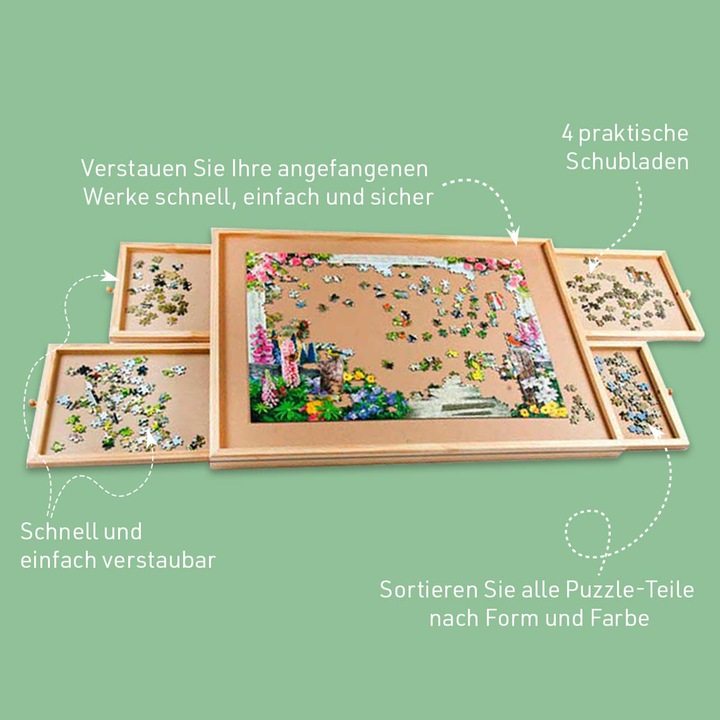 Actual product image MediaShop Puzzle Tisch bis zu 1500 Teile (1500 pieces)