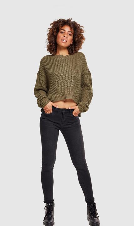 Actual product image Urban Classics Ladies Wide Oversize Sweater (S)