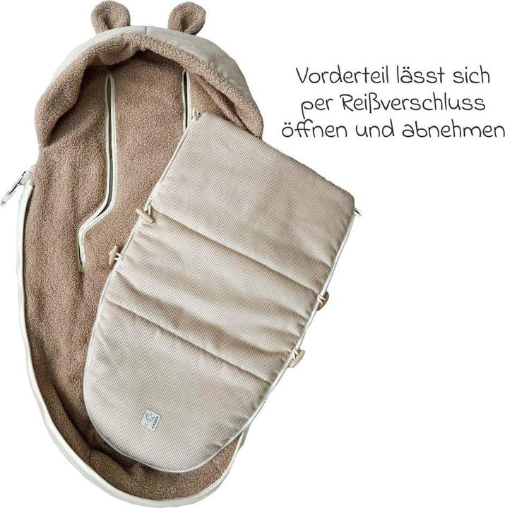 Produktbild Kaiser Baby Fusssäcke für Kinderwagen & Buggys Fleece-Fusssack Hau Kea für Kinderwagen &
