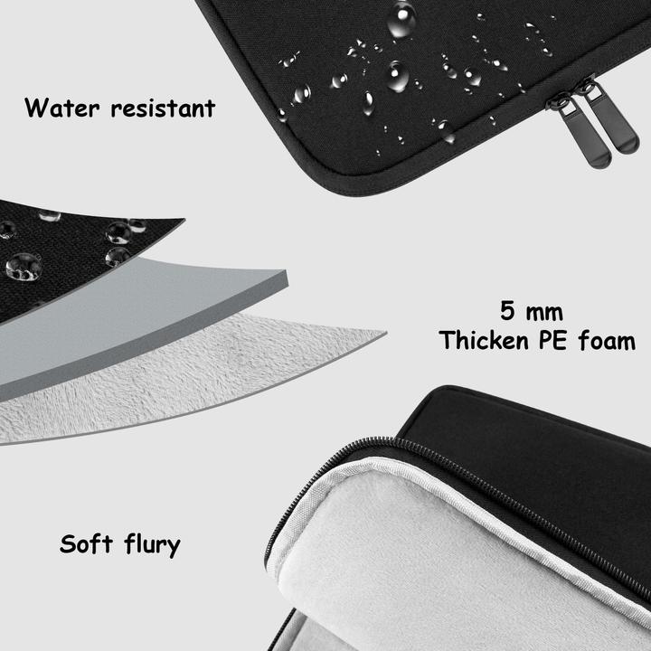 Immagine prodotto Only-Bags.Store Borsa Laptop Sleeve Handbag Compatibile con MacBook, Acer, Asus, Dell, Lenovo, HP Notebook Laptop (15.60", Acer, ASUS, CV, Dell, Lenovo)