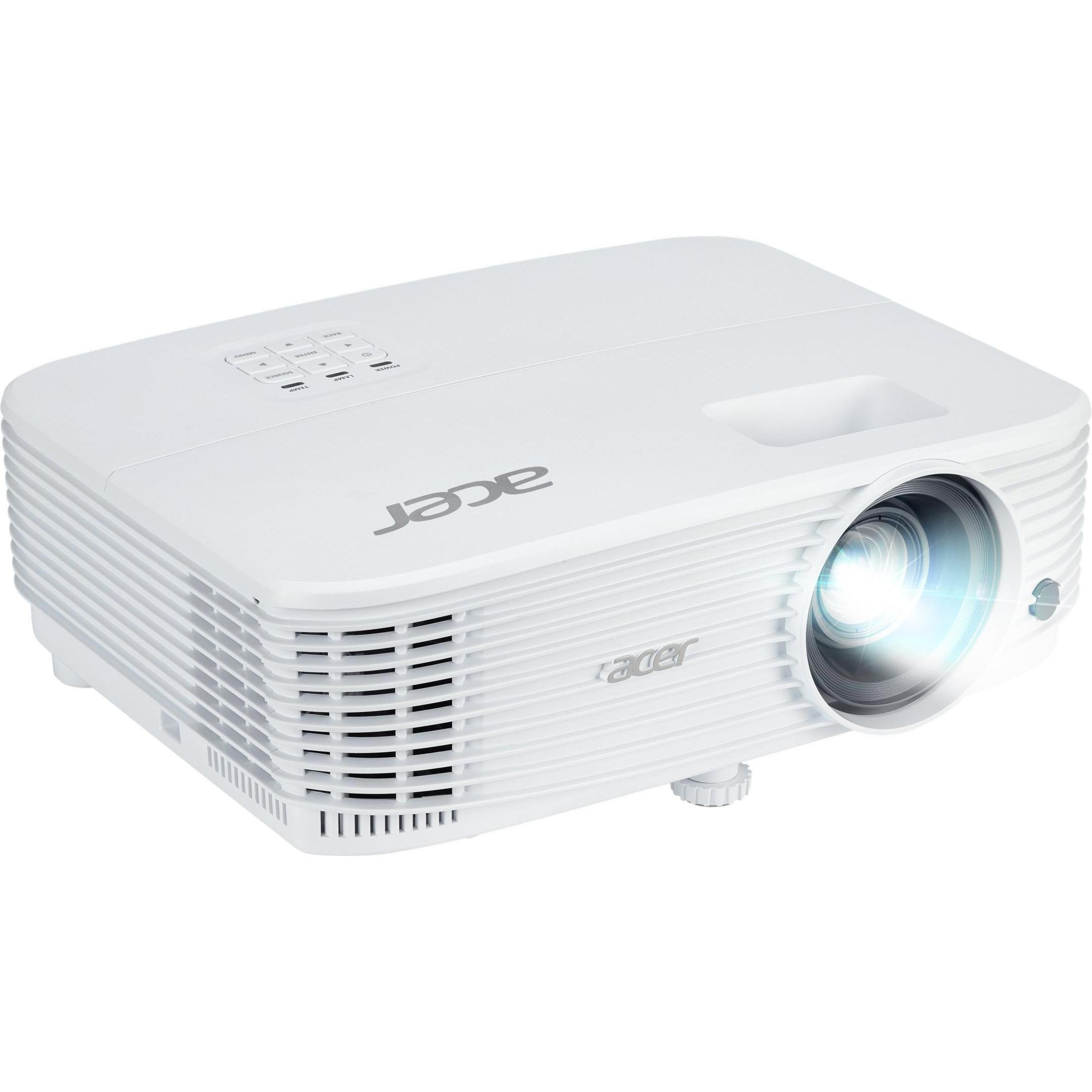 Acer P1257i (XGA, 4500 lm, 1.51 - 1.97:1), Beamer, Weiss