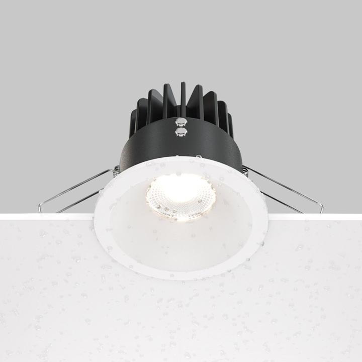 Immagine prodotto Maytoni Zoom LED downlight, luce da incasso 12W bianco IP65 90Ra Ø8,5mm bianco neutro (1040 lm)