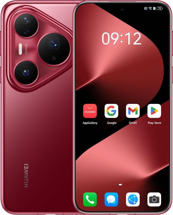 Actual product image Huawei Pura 80 Pro (512 GB, Glazed Red, 6.80", SIM + eSIM, 4G)