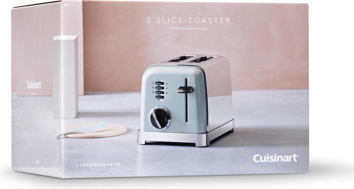 Actual product image Cuisinart Toaster CPT160GE Green Silver
