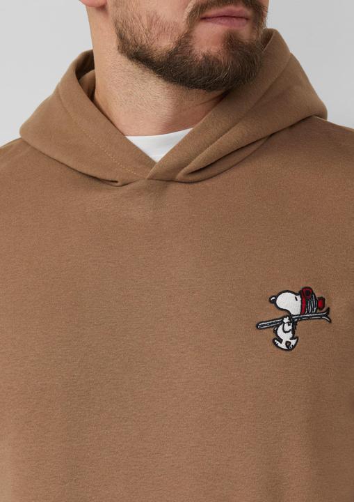 Produktbild s.Oliver Sweatshirt Kapuzen-Sweatshirt mit Peanuts®-Artwork (XXL)
