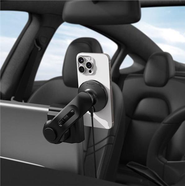 Immagine prodotto Spigen Tesla TapLock MagSafe Car Mount Charger Wireless for Screen - Black