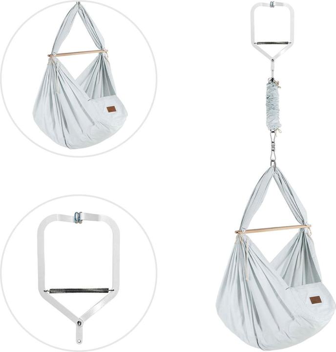 Image du produit Schmusewolke Agrafe de porte avec berceau à ressort bio