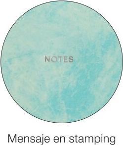 Actual product image Miquelrius Stone green notebook (A5, Plain, Hardcover)