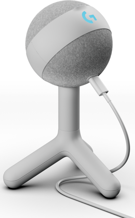 Immagine prodotto Logitech Microfono da gioco dinamico RGB Yeti GX con LIGHTSYNC - BIANCO OFF - EMEA28-935