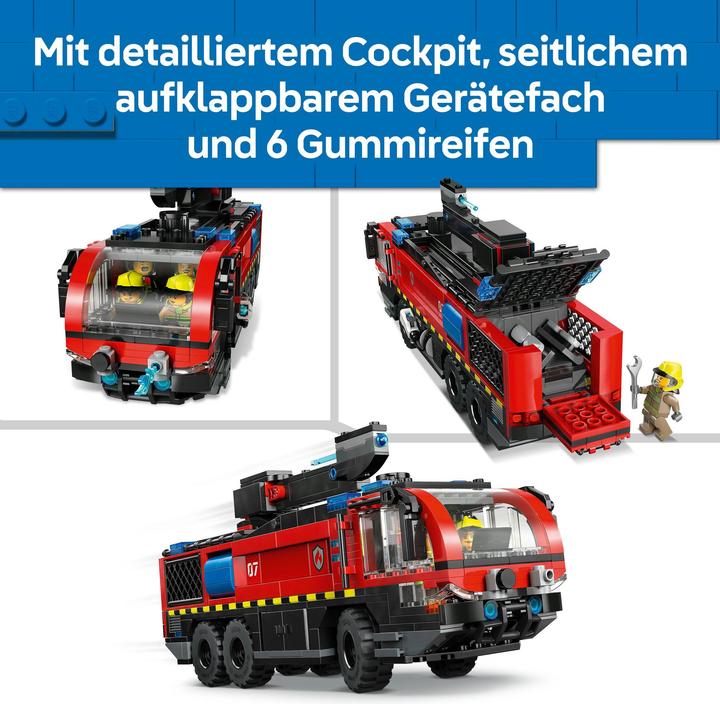Image du produit LEGO Flughafenlöschfahrzeug (60499, LEGO City)