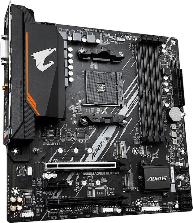Actual product image Gigabyte B550M AORUS ELITE AX (AM4, AMD B550, mATX)