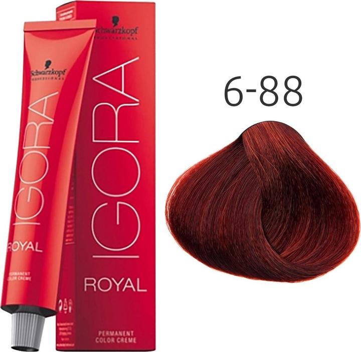 Produktbild Schwarzkopf Professional Igora Royal (6-88 Dunkelblond Rot Extra)