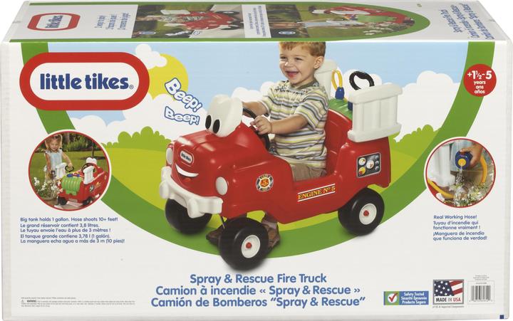 Actual product image Little Tikes Spray & Rescue Fire Truck