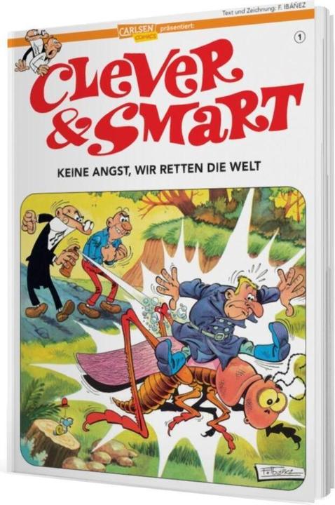 Immagine prodotto Clever und Smart 1: Clever & Smart, Band 1 (Tedesco, Francisco Ibáñez, 2018)
