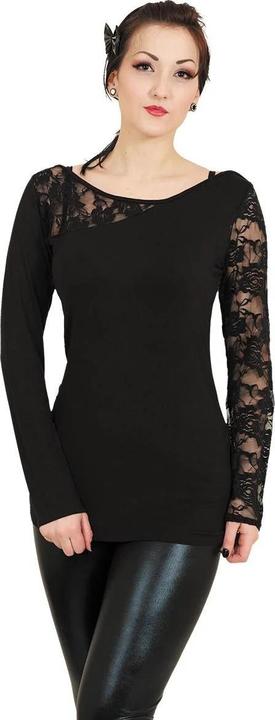 Immagine prodotto Spiral Top Spalla in Pizzo Manica Lunga Donna (L)