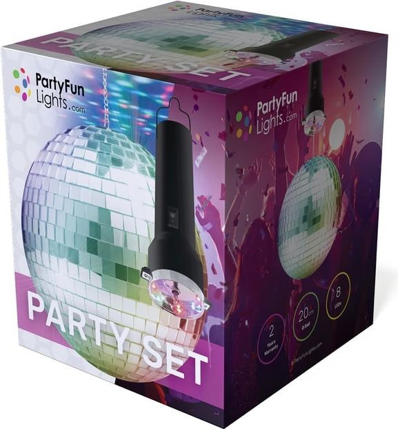Produktbild PartyFun Lights Discokugel