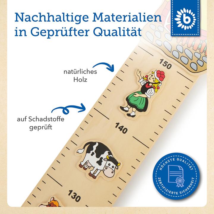 Produktbild Bieco Messlatte Bauernhof