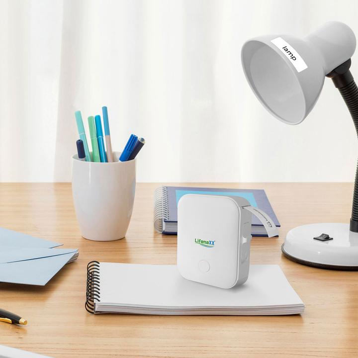 Produktbild Technaxx Mobiler Akku-Thermo-Etikettendrucker, App, 12 mm