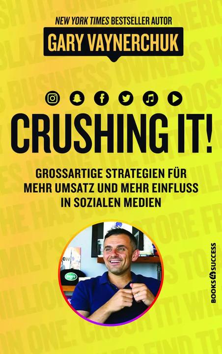 Actual product image Crushing It (German, Gary Vaynerchuk, 2018)