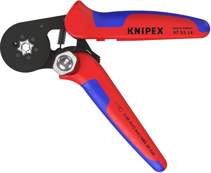 Produktbild Knipex Selbsteinstellende Crimpzange (180 mm)