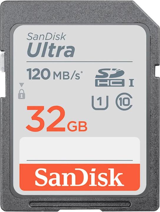 Produktbild SANDISK Ultra SDHC (32 GB, SDHC, U3, UHS-I)