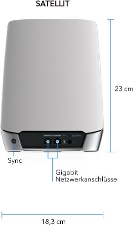 Actual product image Netgear Orbi NBK752 - Pack of 2