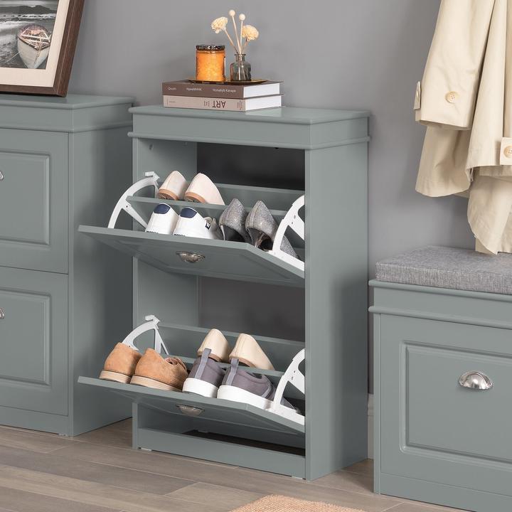 Image du produit SoBuy Basculeur de chaussures (53 x 82 x 24 cm)