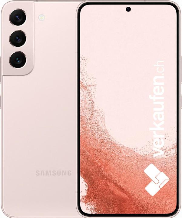 Produktbild verkaufen.ch Galaxy S22 Dual SIM 5G (128 GB, Pink Gold, 6.10", 50 Mpx, B / Sehr gut)