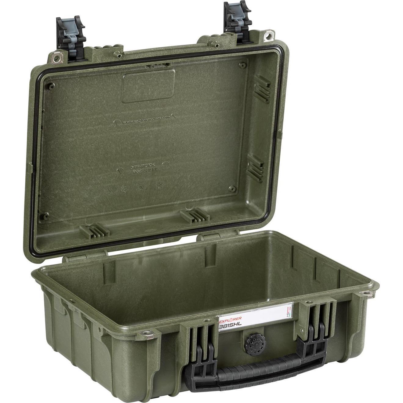 Thumbnail - Explorer Cases Outdoor Koffer 3815HL.G E green empty (B x H x T) 38 x 27 x 16 (Kamera Beutel, 15.90 l), Kameratasche, Gr...