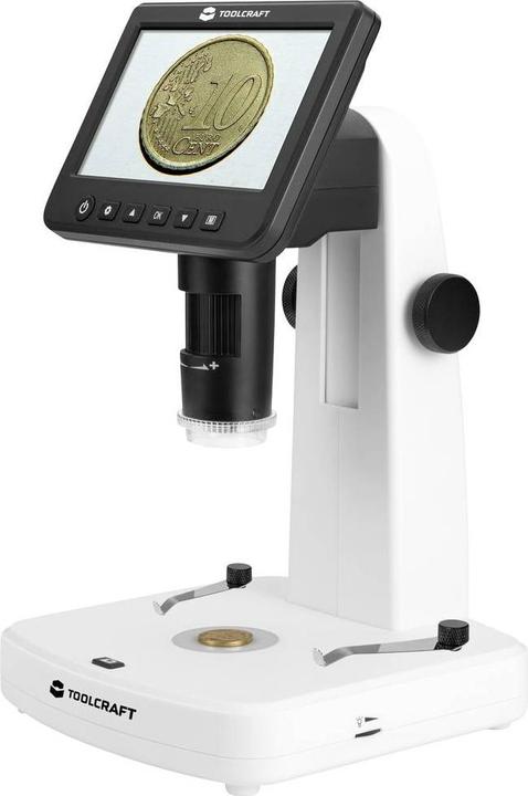 Image du produit Toolcraft TO-9076404 Microscope numérique LCD 12,7 cm (5 pouces) avec polariseur