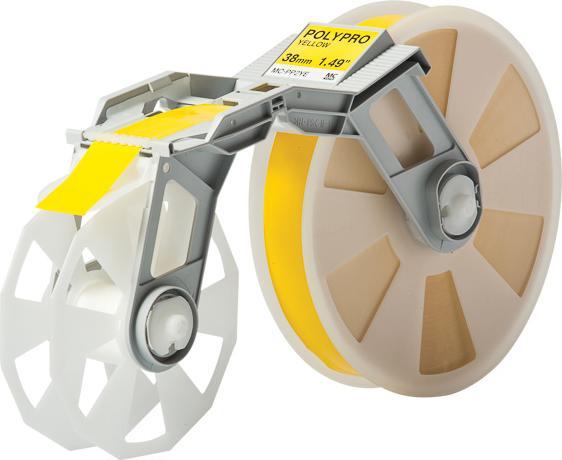 Immagine prodotto Inkadoo Brother MC-PP2YE DirectLabel Cassette giallo 38 mm Giallo Brother Tape Creator 50 mm (3.80 cm, Giallo)
