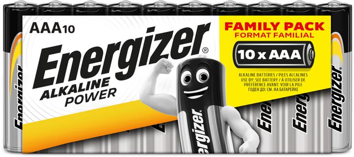 Produktbild Energizer Alkaline Power (10 Stk., AAA / LR03 / Micro / R03 / AM4 / MN2400 / KR03)