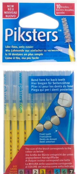 Actual product image Piksters Interdental brushes (10 x, 3 mm)