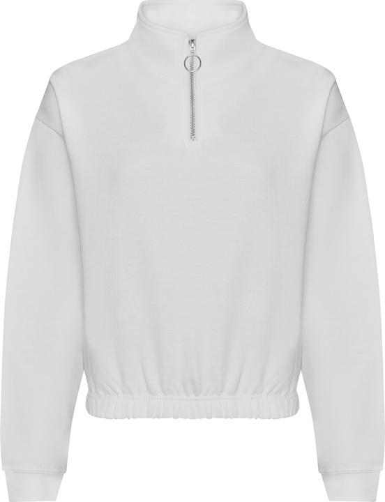Produktbild Just Hoods Women's Cropped 1/4 Zip Sweat (XL)