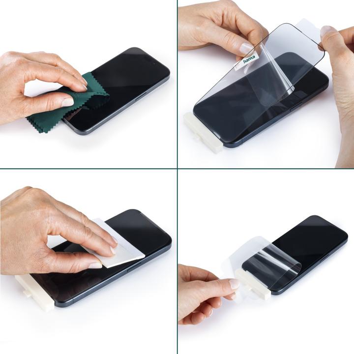 Produktbild Hama Super Hybrid (1 Stück, Apple iPhone 15)
