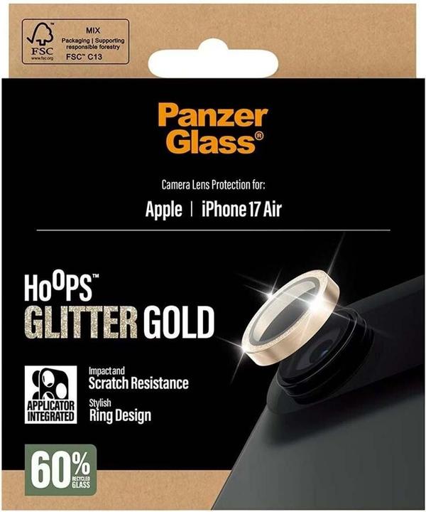 Actual product image PanzerGlass Hoops Camera Lens Protector (1 Piece, Apple iPhone Air)